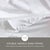 Textile All Season Premium White Duck Down Duvet with TENCELTM Lyocell Organic Cotton Shellm Twin For Sale - Image 7 of 7