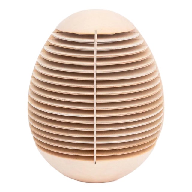 Penta "Tocco" Wood Table Lamp For Sale