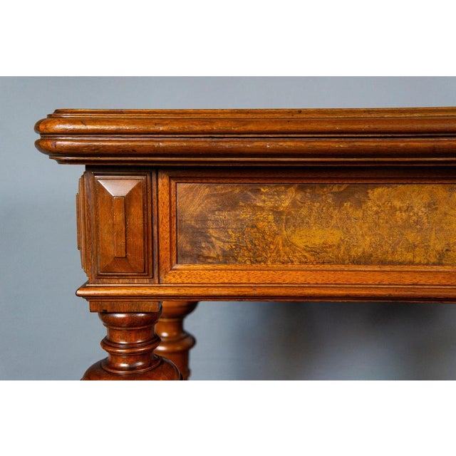 Vintage Brown Console Table For Sale - Image 16 of 18
