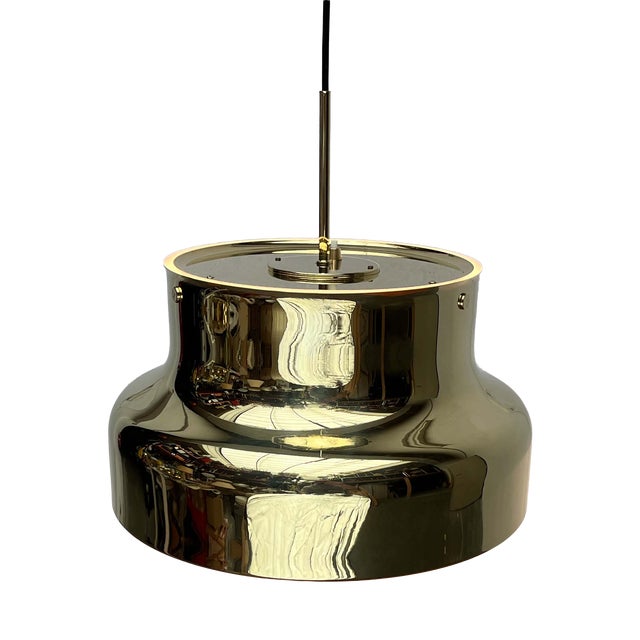 Mid-Century Modern Bumling Pendant Lamp in Brass by Anders Pehrson for Ateljé Lyktan, 1960s For Sale