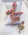 Gold Bochic “Orient” Vintage Serpent Fancy Sapphire & Ruby Bangle - 18K Gold & Silver For Sale - Image 8 of 14