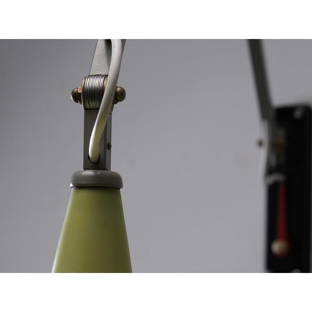 1950s Panama Lamp in Painted Metal attributed to Rietveld and Cordemeyer for Gispen, 1955 For Sale - Image 5 of 12