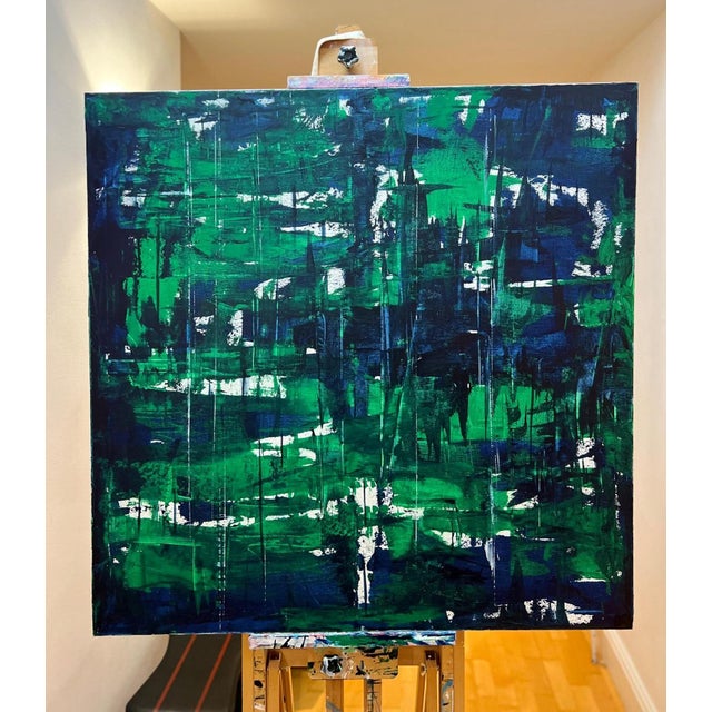 This listing is for a 100 x 100cm limited edition print on unstretched canvas, with a certificate of authentication. ***...