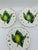 1960s Vintage Set of Three Italian Decorative Plates For Sale - Image 5 of 6