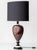 Faux Tortoiseshell Glazed Ceramic Table Lamp, France, 1970s For Sale - Image 11 of 18
