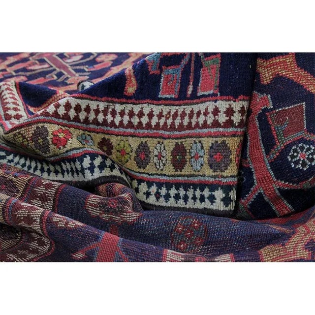 Traditional 1920s Persian Malayer Runner Rug 3’6″ X17’10” For Sale - Image 3 of 11