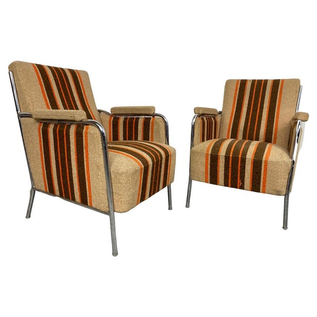 Mid-Century Modern Armchairs by Joszef Peresztegi, 1970s, Set of 2 For Sale - Image 11 of 11