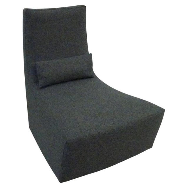 Neo Chairs in Charcoal Wool from Ligne Roset, Set of 2 For Sale - Image 3 of 3