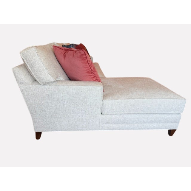 Offered for sale is a pristine, custom-ordered 2-piece sectional from luxury heritage brand Century Furniture's...