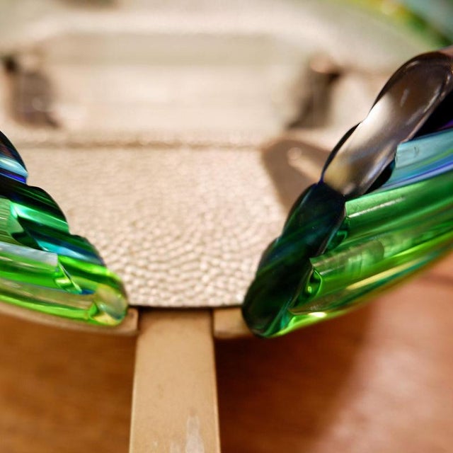 Murano Glass Wall Lamps, 1980s, Set of 3 For Sale - Image 9 of 12