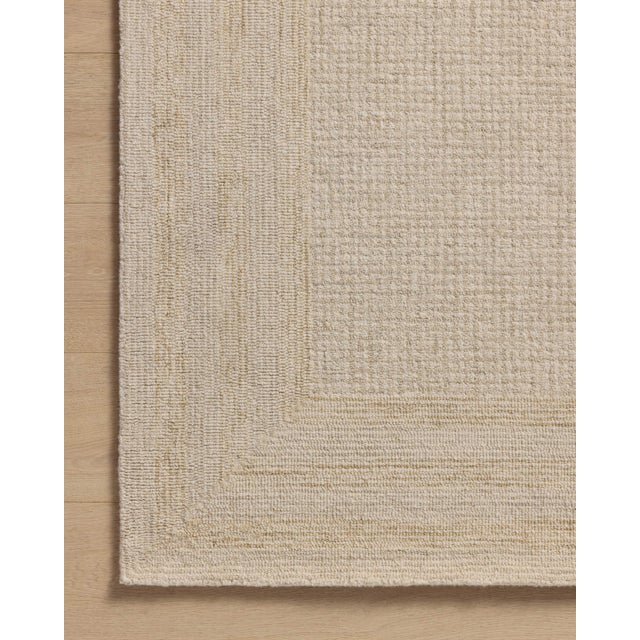 Loloi Rugs Amber Lewis x Loloi Windsor Ivory / Wheat 2'-6" x 7'-6" Runner Rug For Sale - Image 4 of 5