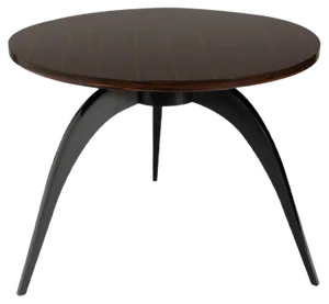 Circular Macassar Game Table, 1930s