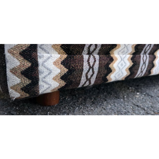 Mid-Century Directional Design by Sedgefield Milo Baughman Style Sofa and Loveseat Set For Sale - Image 9 of 12