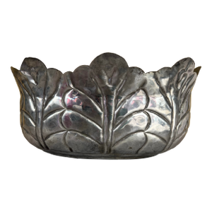 Vintage Hammered Silver Plated Bowl