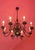 Dutch 8-Armed Chandelier with Fish Motifs For Sale - Image 4 of 6