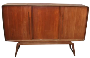 Vintage Scandinavian Sideboard in Wood