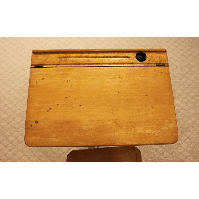 Mid-20th Century American Seating Company Child's School Desk For Sale - Image 12 of 16