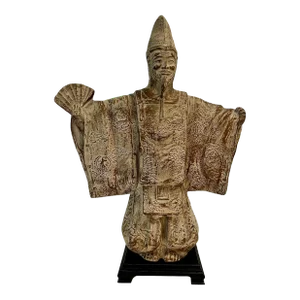 Large Japanese Samurai Sculpture by Austin Productions, “The Uesugi” 1981, 24" Tall