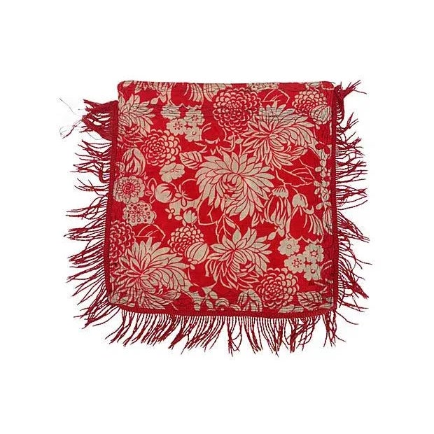 Patchwork Turkish Fringe Textile For Sale - Image 4 of 4