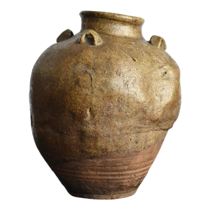 Antique Japanese Pottery Jar
