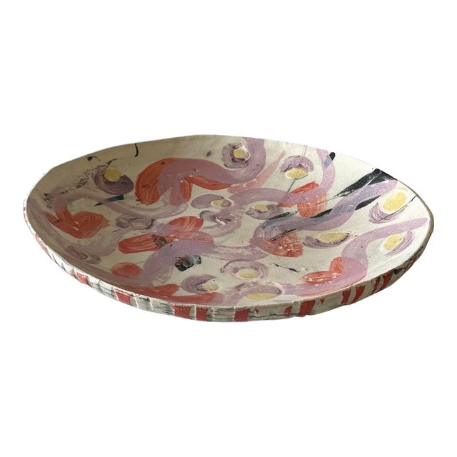 Hamdmade Ceramic Art Pottery Bowl For Sale