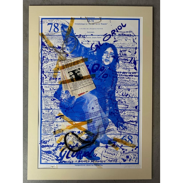 Wilfried Pas, Signed Screen Print, 1960s For Sale - Image 13 of 13