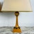 Art Deco Pair of 1950s Sycamore and Gilt Bronze Art Déco Lamps - André Arbus For Sale - Image 3 of 10