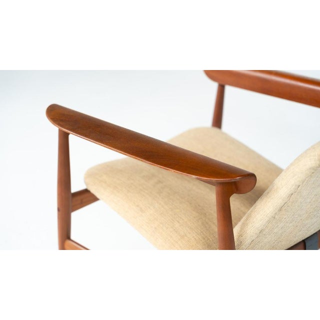 Teak Model Bo-118 Lounge Chair by Finn Juhl for Bovirke, 1950s For Sale - Image 10 of 18