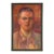 Vintage Mid 20th Century Modern Pastel Drawing Portrait of a Man For Sale