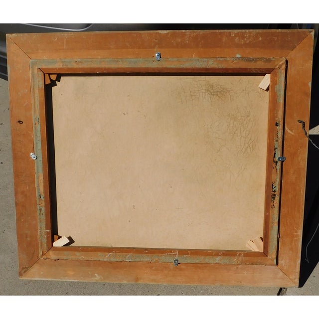 Early 20th Century Early 20th Century Joseph Tomanek Noted Illinois Artist, b.1889 Oil Painting, Women/Landscape, Framed For Sale - Image 5 of 5