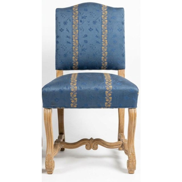 French Early 20th Century Louis XIII / Louis XIV Revival Style Scrolled Os De Mouton Legs and H-Stretchers. For Sale - Image 3 of 5