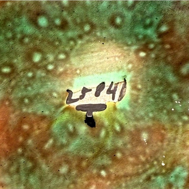 Wood George Jones Majolica Maple Leaf and Ferns Plate on a Brown Ground, Ca. 1870 For Sale - Image 7 of 7