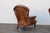 Pair of Vintage 1980s Distressed Brown Leather Tufted Library Armchairs For Sale - Image 13 of 18