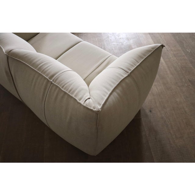 Mario Bellini Le Bambole Sofa and Lounge Chair by Mario Bellini for B&B Italia, 1970s, Set of 2 For Sale - Image 4 of 15