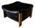 Postmodern Artona Ottoman in Leather by Afra & Tobia Scarpa for Maxalto, Italy, 1980s For Sale