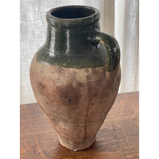 1980s Ceramic Drip Vase For Sale - Image 4 of 5