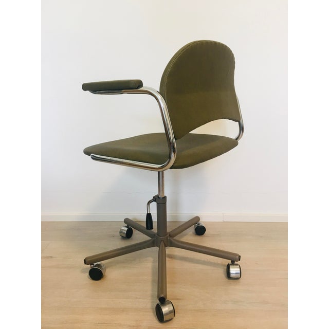 Metal Model K-107 Desk Chair from Kovona, Former Czekoslovakia, 1970s For Sale - Image 7 of 10