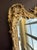 Early 20th Century Antique Italian Rococo-Style Table Mirror With Gilded Metal Frame, Featuring Putti (Cherubs) Decor and Floral Painting For Sale - Image 5 of 13