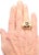 1980s Bulgari Bvlgari Star of David Shape Citrine Bombe Yellow Gold Ring, Size 6 For Sale In Philadelphia - Image 6 of 8