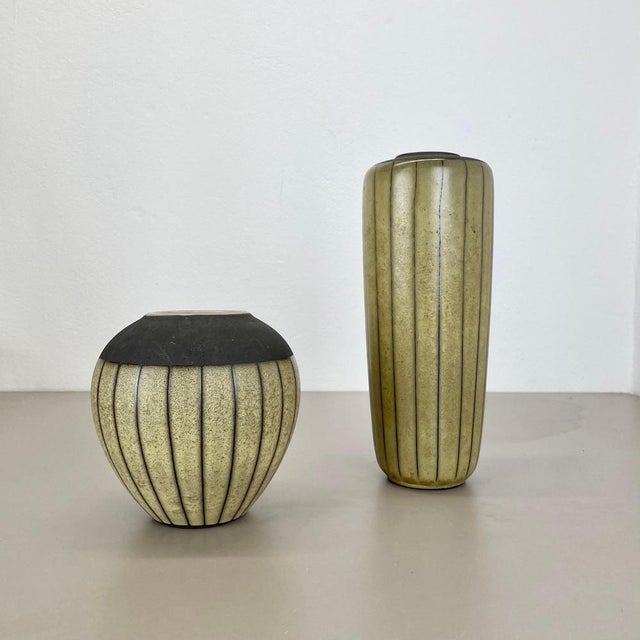 Vintage Athen Vases by Wächtersbach, Germany, 1970s, Set of 2 For Sale - Image 15 of 18