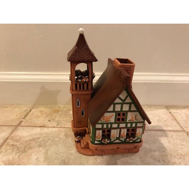 Handmade Ceramic Miniature Candle House Chairish