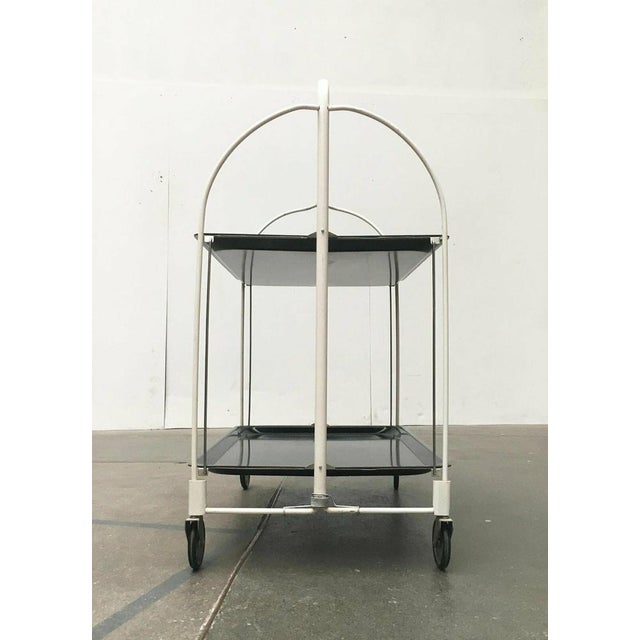 Vintage German Foldable Service Cart, Housebar or Side Table, 1970s For Sale - Image 9 of 18