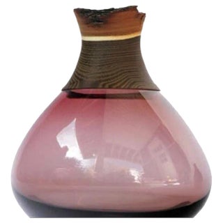 Small Wine Red Pisara Stacking Vase by Pia Wüstenberg For Sale