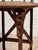 Olive 1920s Art Deco Cast Metal Folding Chair For Sale - Image 8 of 9