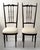 Pozzi & Verga Attributed Mid-Century Modern Sculptural Wooden Side Chairs Italy 1950, Pair For Sale In Miami - Image 6 of 17