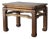 Vintage Ming Style Convertible Side Table Stool Mid-Century For Sale