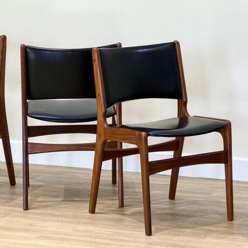 Vintage Dining Chairs by Erik Buch, 1960s, Set of 6 For Sale - Image 10 of 16
