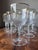 Moser Royal Gold Trim 24-Karat Red Wine Glasses Set of 18 Made in Czechia Crystal Glassware 3 3/8” diameter at the top 3”...