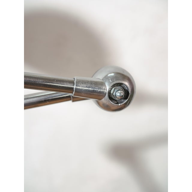 Jieldé Three-Arm Workshop Lamp on Brake Disc, 1950s For Sale - Image 12 of 14