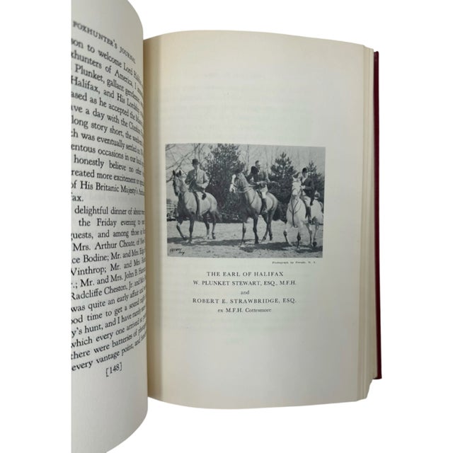 A Foxhunter's Journal J Stanley Reeve 1952 Limited Edition For Sale - Image 12 of 13